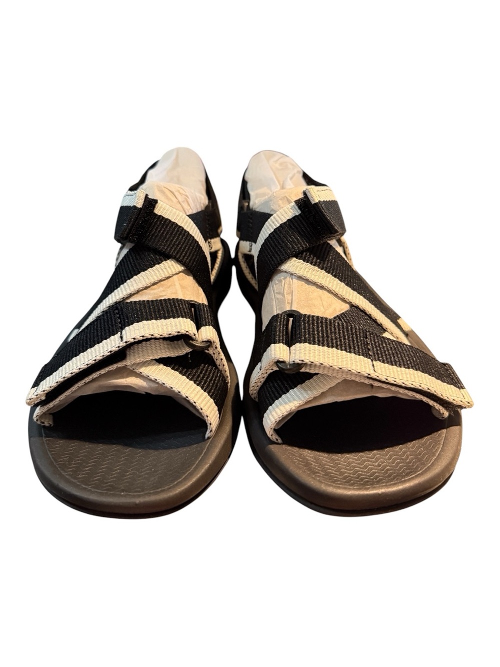 Camper Match Sandals Black White Women’s EU 37 US 7 NIB